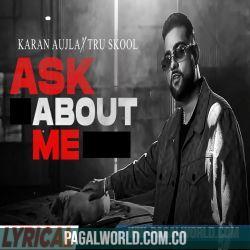 Ask About Me Poster